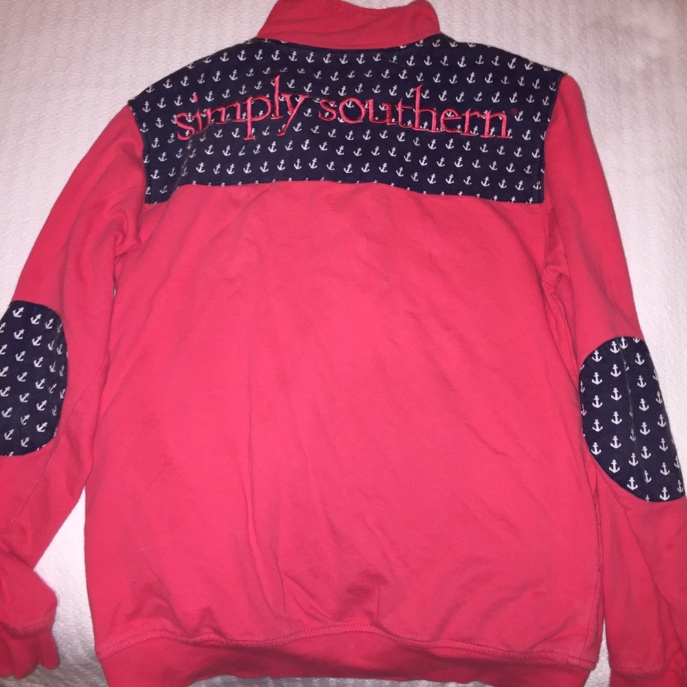 Simply southern pull over jacket